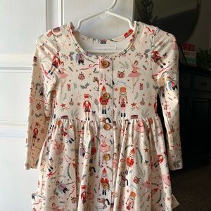 Sweet Honey Christmas Sugar Plum Fairy Dress w/ pockets 3T Excellent condition!
